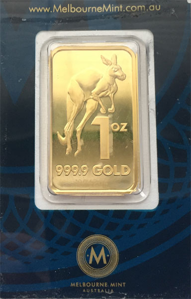 Australien-Kangaroo-Gold 1oz-9999